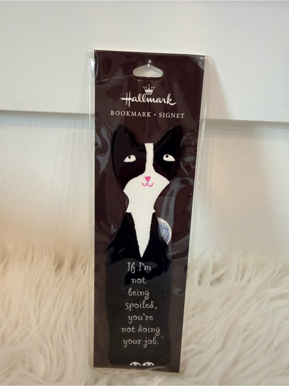 💫10/$25 • Hallmark Cat Bookmark